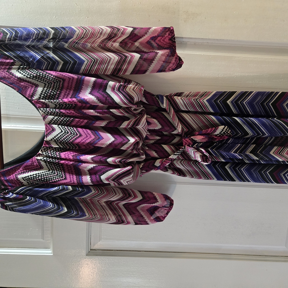 Women's Multicolor Chevron Top